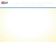Tablet Screenshot of amerisalfoods.com